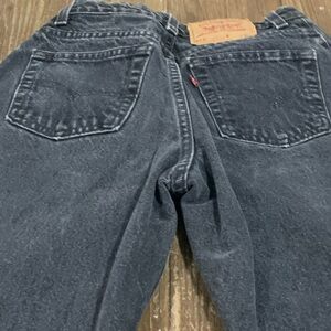 Levi's Vintage 512 Black Youth Made in USA